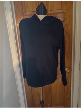 Black Pullover Hoodie